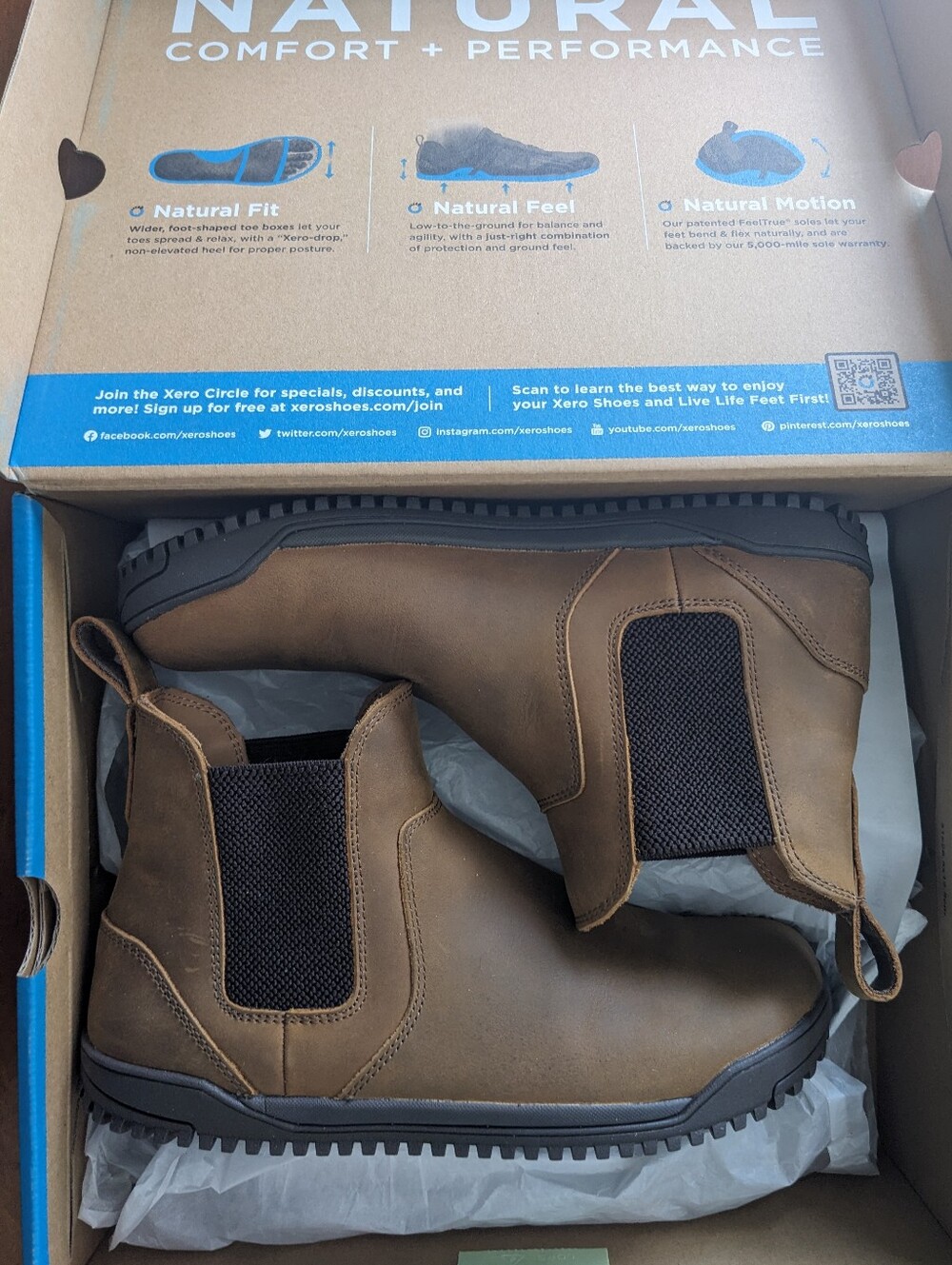 Zero Shoes Ridgeway Chelsea Boot - Picture 3 of 11